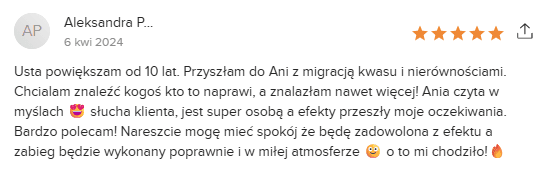 Opinia klientki Piekny Swiat