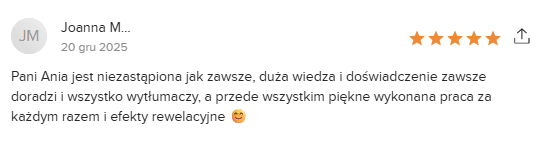 Opinia klientki Piekny Swiat
