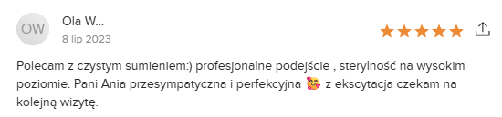 Opinia klientki Piekny Swiat