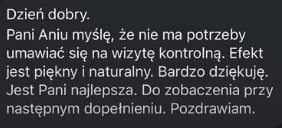 Opinia klientki Piekny Swiat