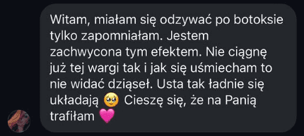 Opinia klientki Piekny Swiat