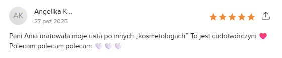 Opinia klientki Piekny Swiat