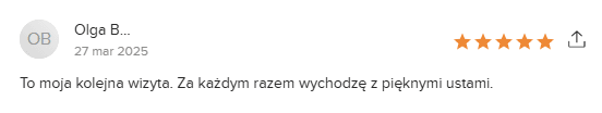 Opinia klientki Piekny Swiat